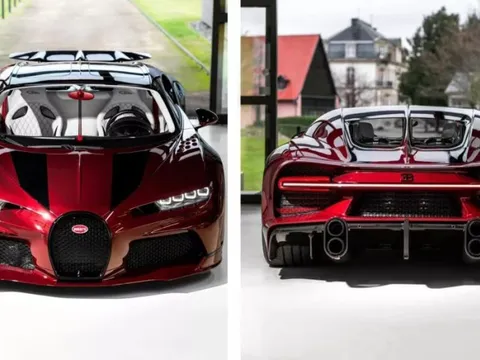 Đại gia tuổi Thìn sẽ thích chiếc Bugatii Chiron này: Vỏ carbon chuyển màu, thêm cửa sổ trời tốn hơn 1,5 tỷ đồng
