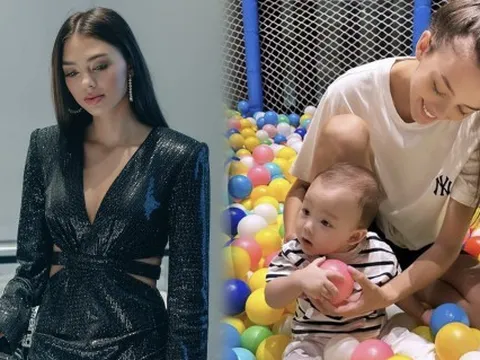 Ra ngoài nóng bỏng, cực slay nhưng chỉ cần về nhà là vợ 2k của Bùi Tiến Dũng "xả vai" chăm con rất khéo