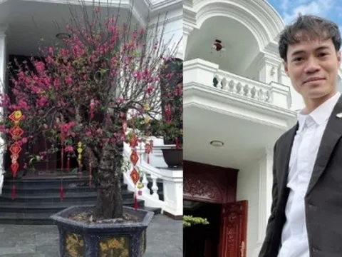 Văn Toàn khoe không khí tết rộn ràng tại biệt thự ở quê