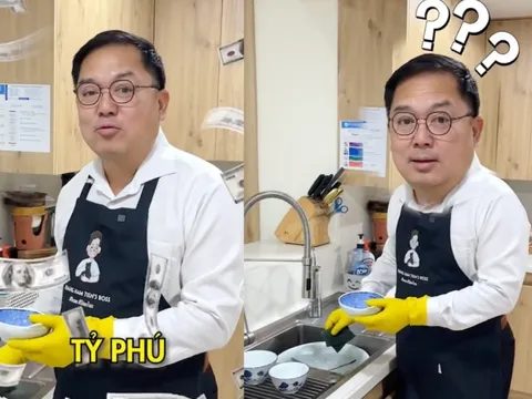 Sếp Hoàng Nam Tiến "quay xe" với phát ngôn của chính mình: Tỷ phú rửa bát dễ bỏ vợ, thực tế thì sao?