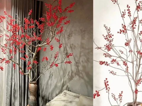 Rộ mốt làm cây đào đông chưng Tết vừa rẻ vừa đẹp, chị em muốn làm thì vào xem ngay hướng dẫn