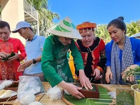 Bình Thuận: Độc đáo Lễ hội bánh chưng ở khu du lịch Mũi Né