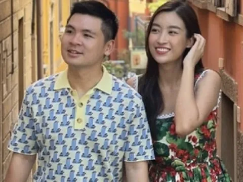 Đỗ Mỹ Linh khoe ảnh ngọt ngào với ông xã kèm tuyên bố: "Không hề giả tí nào"