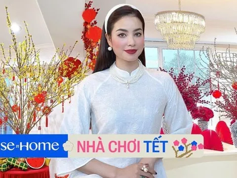 Tết này Phạm Hương ''chơi lớn'': Sắm 5 loại cây để trang hoàng bạch dinh bên Mỹ, tự decor khéo hết phần thiên hạ!
