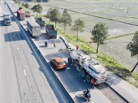 55.000m2 QL1A sẽ được sửa chữa trước Tết Nguyên đán