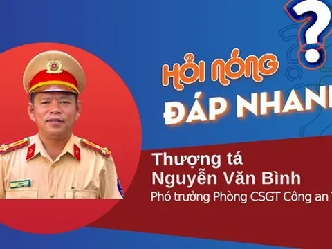 Lãnh đạo CSGT TP HCM nói về việc kiểm tra, xử lý nồng độ cồn đêm giao thừa