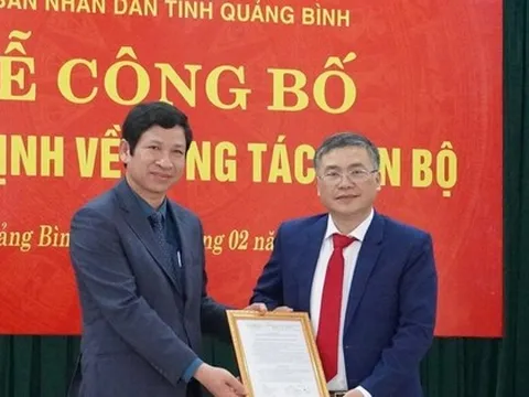 Nhân sự ở Quảng Bình: Liên tiếp bổ nhiệm nhiều lãnh đạo, cán bộ chủ chốt