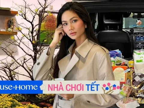 H'Hen Niê tất bật sắm Tết trước khi về quê: Tự đi chợ hoa, mua cả núi quà bánh để tặng các cháu