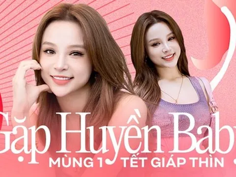 Mùng 1 gặp “chị đẹp” Huyền Baby: “Chồng luôn luôn là trưởng FC, ổng nghĩ ai cũng sẽ quan tâm đến vợ ổng”