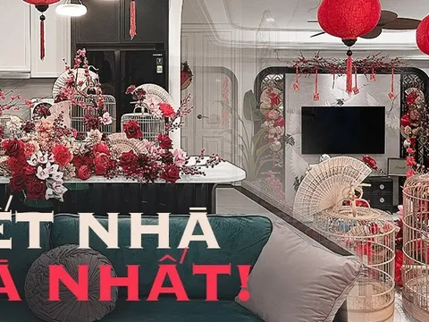 Mùng 1 Tết cùng ghé thăm không gian rực rỡ sắc màu đỏ may mắn ở Hà Nội