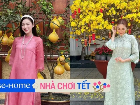 Hoa Tết nhà sao Việt ngày Mùng 1: thi nhau nở bung, khoe sắc rực rỡ từ trong nhà ra tới ngõ