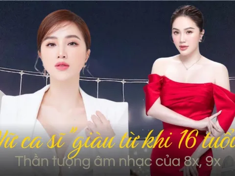 Nữ ca sĩ "giàu từ khi 16 tuổi": Thần tượng thanh xuân của thế hệ 8x, 9x, nay là doanh nhân với cuộc sống như “bà hoàng” trong biệt thự 2 mặt tiền