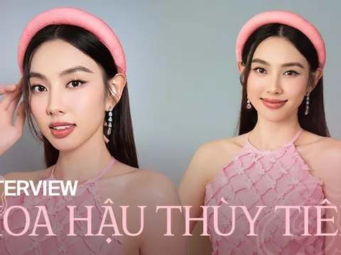 Hoa hậu Thuỳ Tiên: "Gia đình tôi chưa bao giờ đặt câu hỏi về chuyện lấy chồng mỗi dịp Tết đến"
