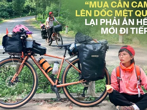 9X đạp xe xuyên Việt: ‘Ngủ nghĩa trang, ăn kham khổ, đi không tính toán rồi tới đâu thì tới’