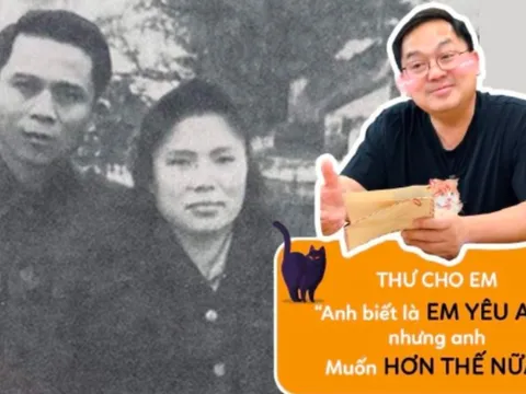 Đúng ngày 14/2, sếp Hoàng Nam Tiến "khoe" thư tình của tướng Hoàng Đan: Chỉ một câu cũng đủ làm xao xuyến