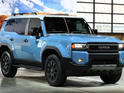 Toyota Land Cruiser Prado 2024 về Việt Nam tháng 7 năm nay: Giá dự kiến hơn 3 tỷ, máy tăng áp 2.4L, hộp số 8 cấp