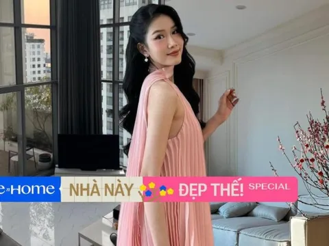 Chiêm ngưỡng penthouse của Á hậu Phương Anh và chồng tiến sĩ: Thiết kế chuẩn phong cách Parisian, tinh tế đến từ chi tiết