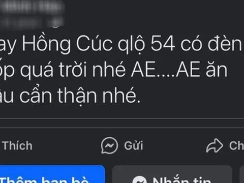 Bị phạt 7,5 triệu đồng vì lên Facebook tiết lộ chốt kiểm tra nồng độ cồn