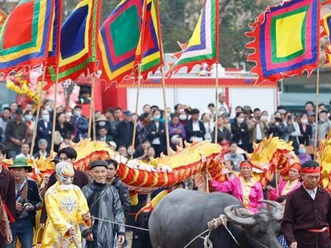 Lễ hội Tịch điền Đọi Sơn cầu mưa thuận gió hòa, mùa màng tươi tốt