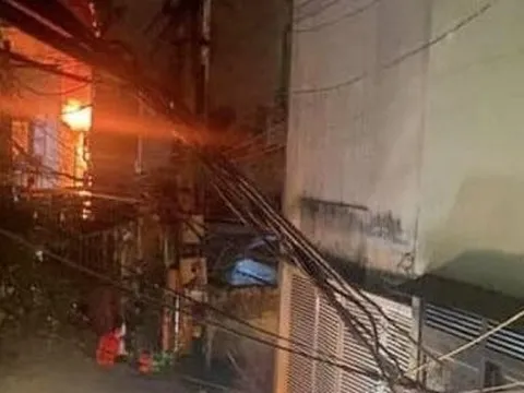 Cháy nhà ở TP.HCM, 4 người tử vong