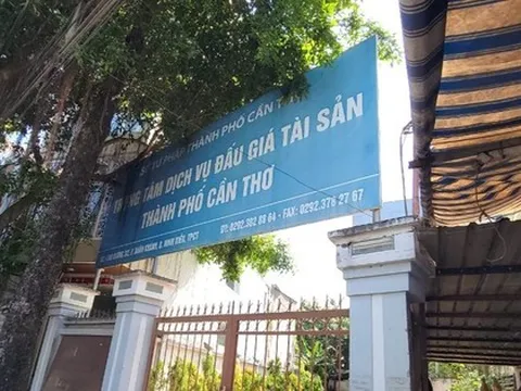 Chuyển cơ quan điều tra vụ sai phạm tại Trung tâm Dịch vụ đấu giá tài sản Cần Thơ