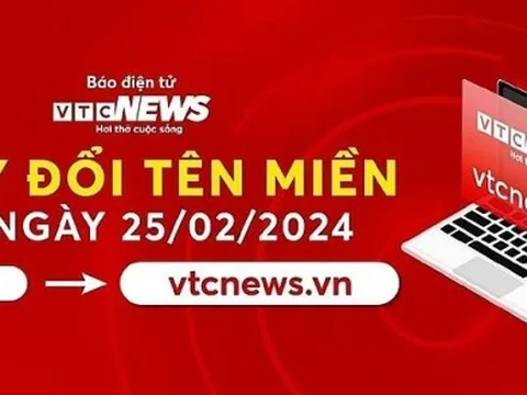 Báo điện tử VTC News đổi tên miền