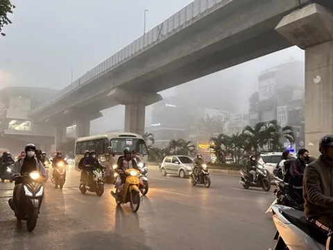 Nền nhiệt tiếp tục giảm, miền Bắc mưa rét kéo dài