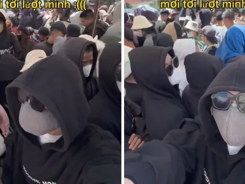 Cảnh tượng "ná thở" khi xếp hàng tại một khu vui chơi ở Đà Lạt, đợi 30 phút vẫn chưa tới lượt