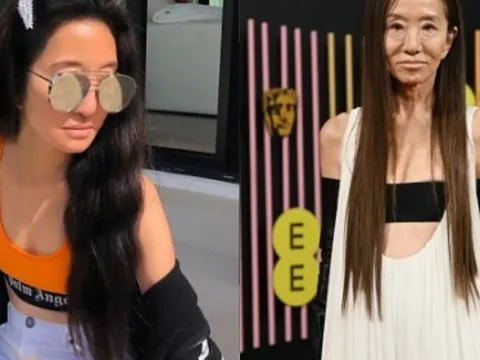 Nhan sắc thật của "bà hoàng váy cưới" Vera Wang tuổi U80 khác hẳn ảnh tự đăng