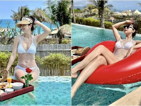 Hoa hậu đông con nhất nhì showbiz Việt: U40 vẫn đẹp nõn nà, đáp trả tinh tế khi bị nói "đẹp mà 2 đời chồng"