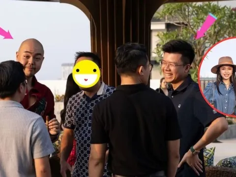 Mối quan hệ của thiếu gia Phan Hoàng và người nhà ái nữ tập đoàn BĐS được hé lộ qua 1 khoảnh khắc