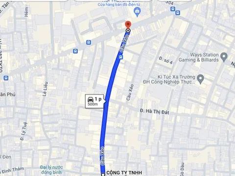 TPHCM: Cấm xe ô tô lưu thông một tuyến đường trong 3 tháng