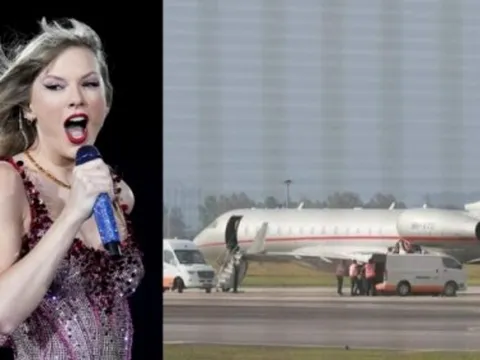 Taylor Swift đi máy bay riêng đến Singapore quá sớm, nơi lưu trú bị lộ: người hâm mộ kêu gọi tôn trọng sự riêng tư