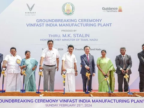 VinFast tạo khoản đầu tư "quan trọng bậc nhất lịch sử" tại công xưởng ô tô Ấn Độ: Nước cờ then chốt thiết lập chỗ đứng trước cả Tesla