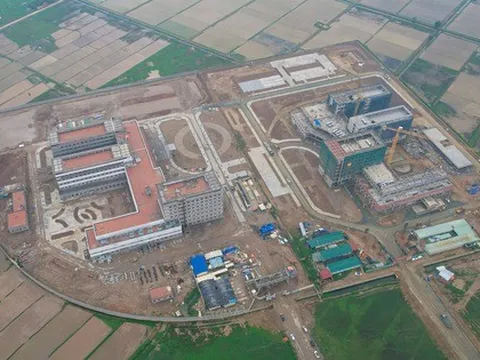 Cận cảnh 2 bệnh viện trung ương trị giá 1.500 tỉ đồng sau 1 năm thi công