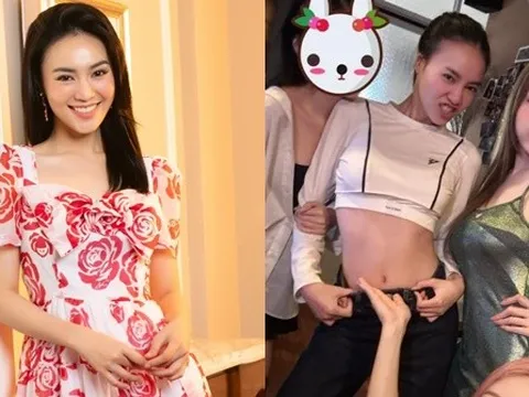 Rộ tin Ninh Dương Lan Ngọc đang mang thai, hình ảnh xuất hiện cùng hội chị em mới đây đã thay câu trả lời