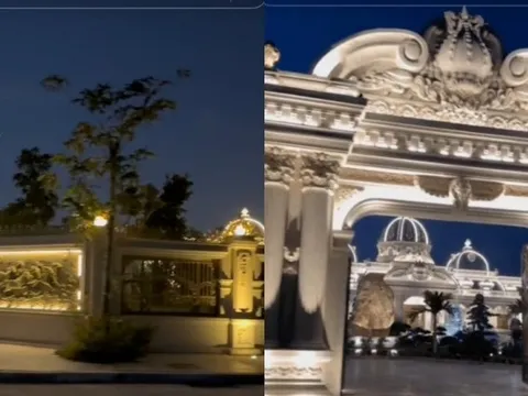 "Biệt phủ" ở Thanh Hóa nhìn như lâu đài nơi nàng công chúa đang đợi tình yêu của đời mình, dân mạng... không ai dám nhận là hoàng tử!