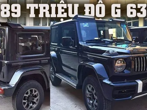 Suzuki Jimny tại Việt Nam có gói độ kiểu G 63 Brabus: Giá 89 triệu, thay hàng chục chi tiết, nhìn xa dễ tưởng xe sang