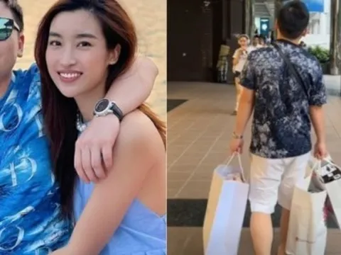 Được ông xã đưa đi mua sắm, Đỗ Mỹ Linh hết lời khen ngợi đối phương: Hết tần tảo lại mẫu mực