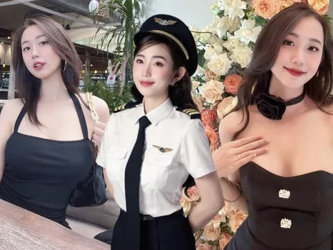 Nữ phi công đầu tiên ở Việt Nam lái dòng máy bay phản lực: Xinh như Hoa hậu, 23 tuổi đã là cơ phó