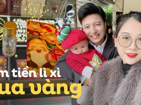Nhỏ đưa hết tiền lì xì cho bố mẹ, lúc lấy chồng nhận lại 18 chỉ vàng