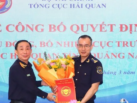 Quảng Nam có tân Cục trưởng Cục Hải quan