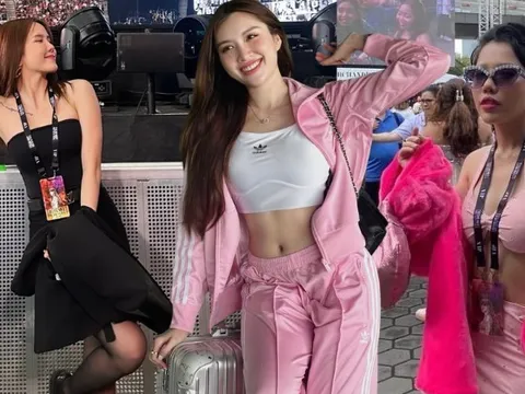 Mỹ nhân Việt đi xem Taylor Swift mà tưởng tới concert BLACKPINK: Đồ đen hồng phủ sóng mạnh mẽ