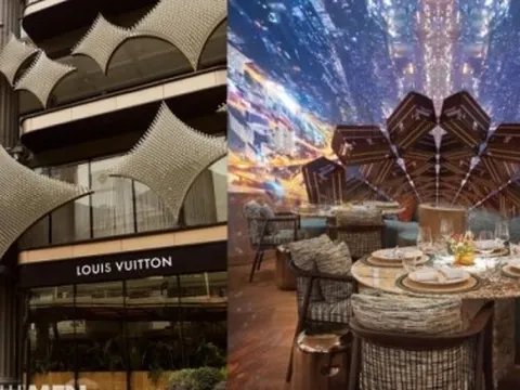 Louis Vuitton mở nhà hàng đầu tiên ở Đông Nam Á: ngay gần Việt Nam, độ xa hoa khiến ai cũng choáng