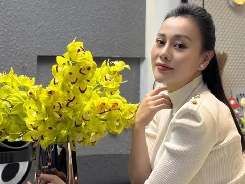 Phương Oanh bước vào cuối thai kỳ, ngoại hình thế nào mà được khen "bầu đôi nhưng gọn quá"