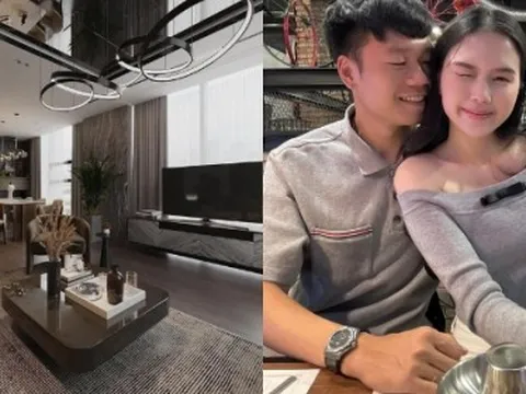 Vợ hotgirl của Thành Chung hé lộ bản thiết kế sau hai năm ở căn hộ cao cấp: Phòng khách tường kính cực xịn xò, view ngắm trọn Hà Nội