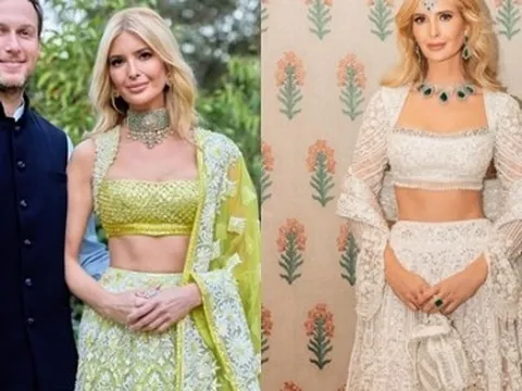 Đẳng cấp đi dự đám cưới nghìn tỷ của "nữ thần" Ivanka Trump: Diện bộ nào cũng đẹp tuyệt phẩm, 2 mẹ con đều được khen tấm tắc