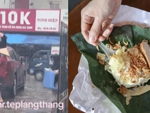 Cặp vợ chồng ngày ngày "tần tảo" chở nhau đi bán xôi ở chợ Ninh Hiệp bằng xế hộp tiền tỷ