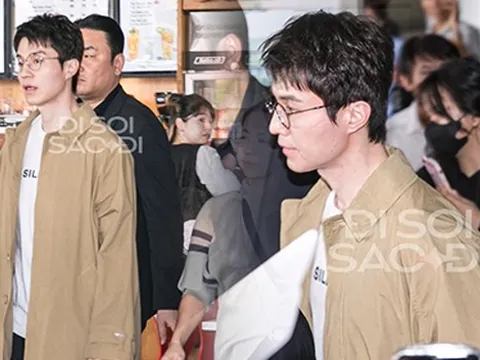 HOT: "Thần chết" Lee Dong Wook đổ bộ Tân Sơn Nhất, visual tuổi 43 soái ngời ngời "chấp" hết ống kính cam thường!