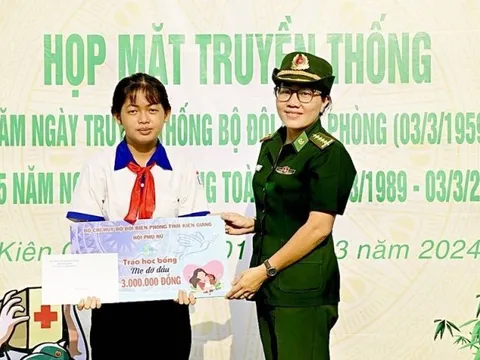 Phụ nữ Bộ đội Biên phòng tỉnh Kiên Giang đạt nhiều thành tích